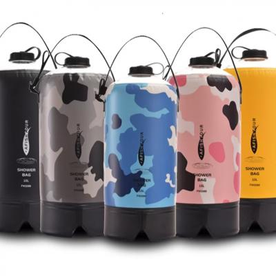 Outdoor shower bag