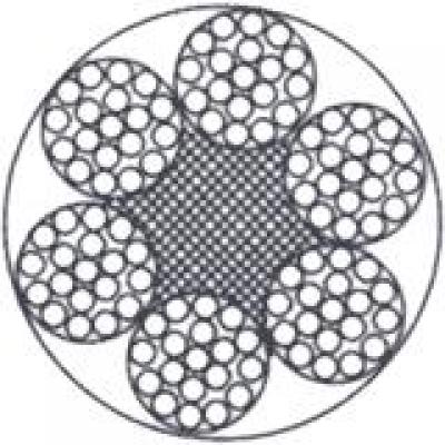 STEEL WIRE ROPE 6X19+FC