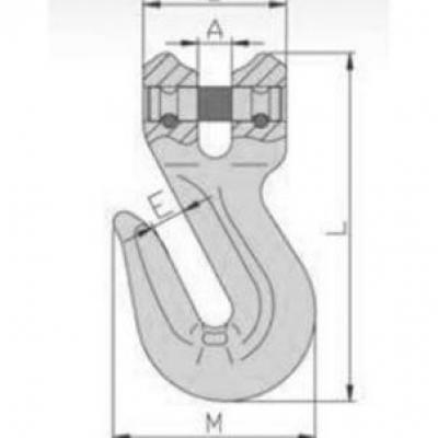 CLEVIS SHORTENING HOOK