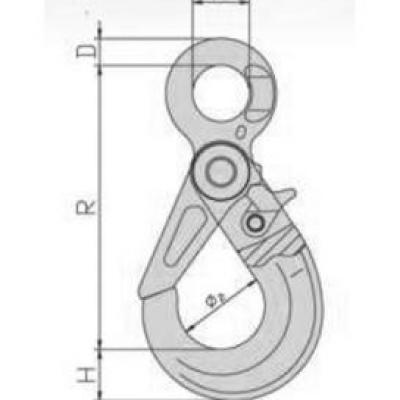EYE SELF LOCKING HOOK