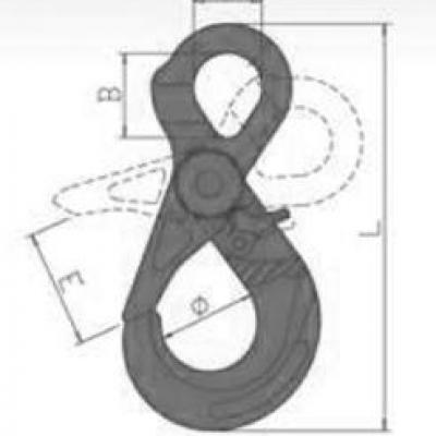 ITALIAN EYE SELF LOCKING HOOK