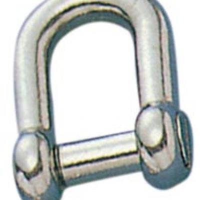 DEE SHANKLE WITH OVAL SINK PIN,AISI316