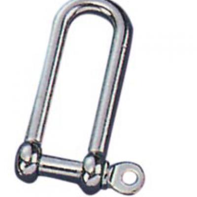 LONG D SHACKLE AISI316