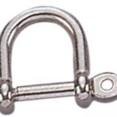WIDE D SHACKLE,AISI316