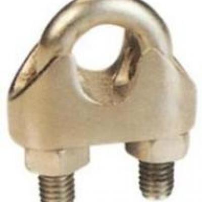 DIN 741 WIRE ROPE CLIPS,AISI316  