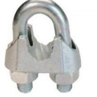 US TYPE MALLEABLE WIRE ROPE CLIPS,GALV.