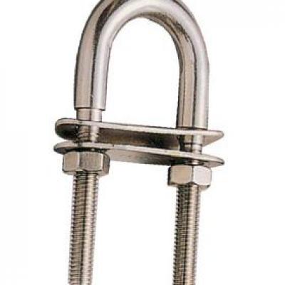 BOLT WITH 2 WASHER, HEAVY, AISI316