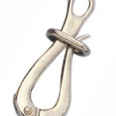 PELICAN HOOK WITH ONE LINK, AISI316