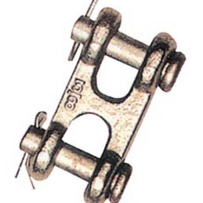 TWIN CLEVIS LINK, H TYPE, GALV.