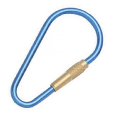 ALUMINUM SNAP HOOK WITH BRASS SCREW