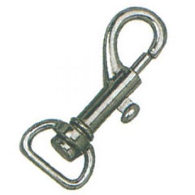 SNAP HOOK, ZINC ALLOY, NKL PL